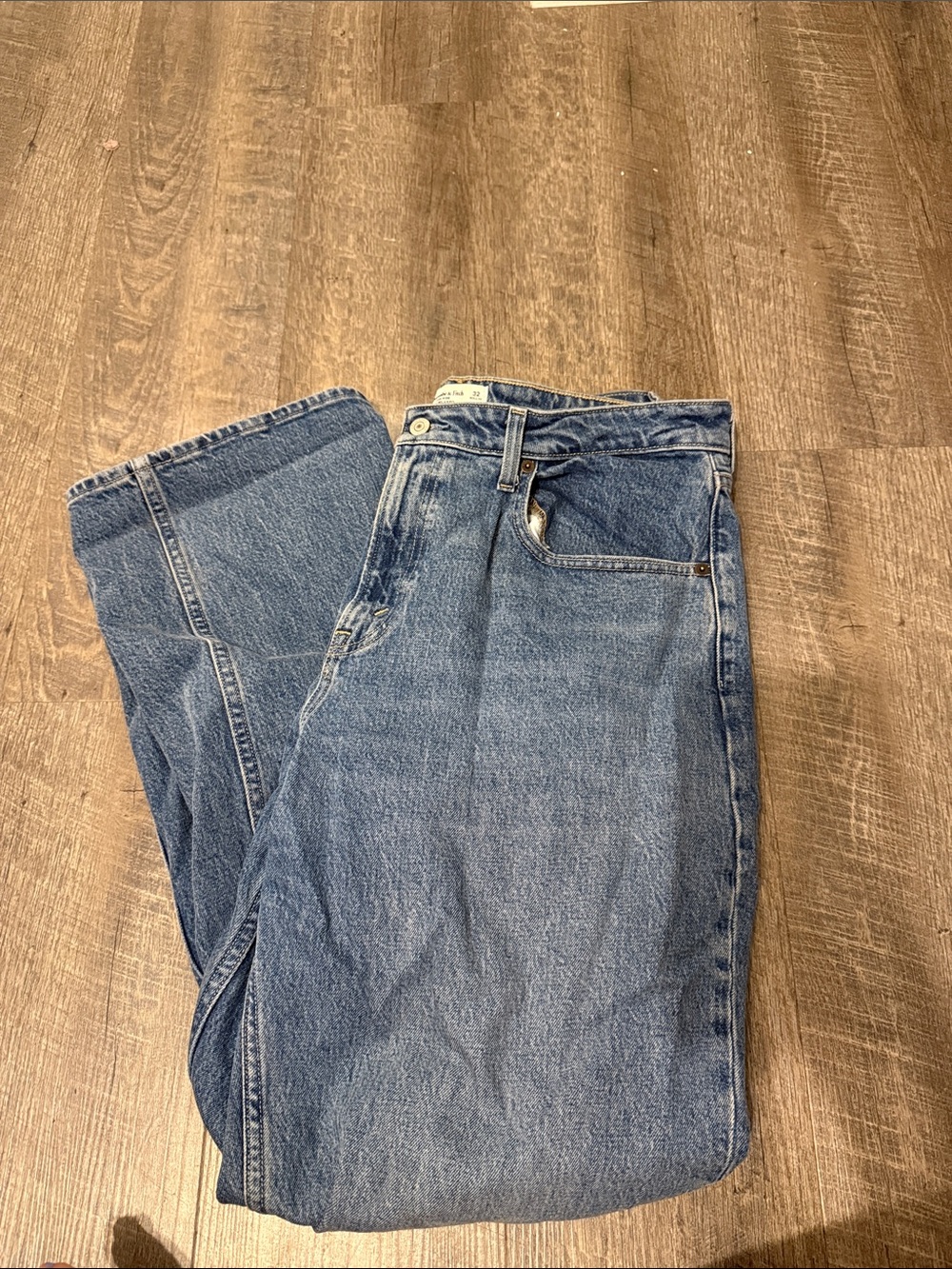 Classic Blue A&F Jeans